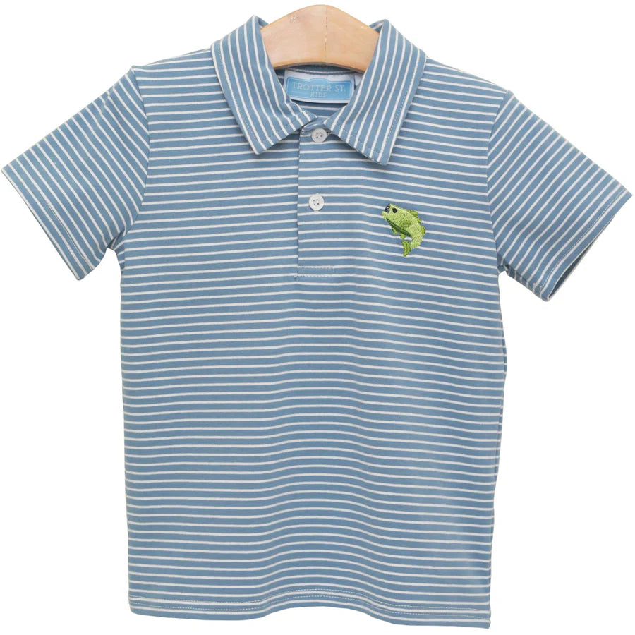 HOOKED ON FISHING POLO
