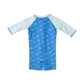 LIL REEF BABY RASHGUARD SWIMSUIT - MARINA FISH