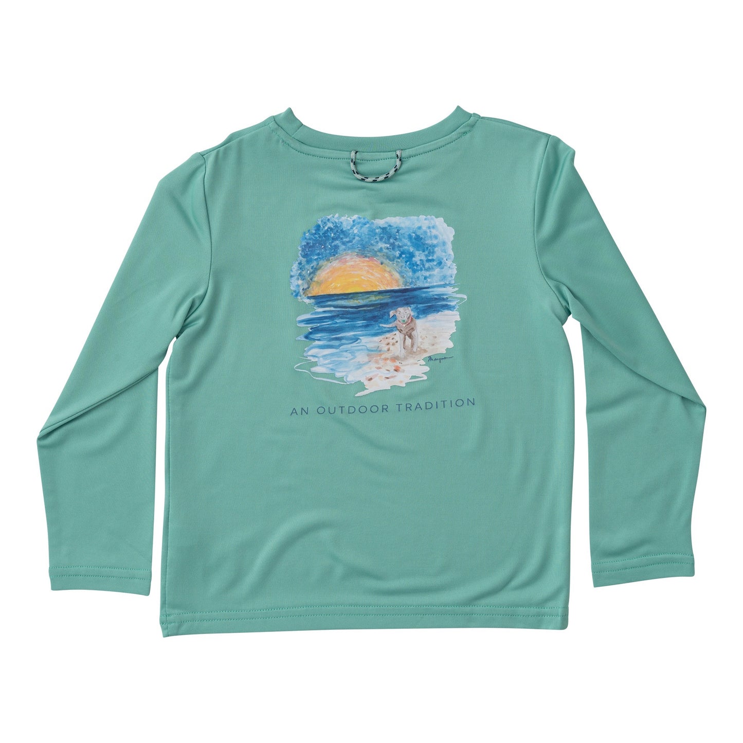 PRO PERFORMANCE FISHING TEE - GREEN SPRUCE