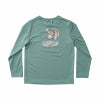 KID'S PRO PERFORMANCE LS T-SHIRT - FROSTY SPRUCE