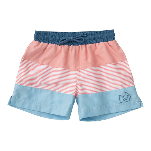 BOOGIE BOARD SWIM TRUNKS - MUREX SHELL COLORBLOCK