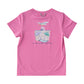 GIRL'S PRO PERFORMANCE SS FISHING SHIRT - FUCHSIA PINK