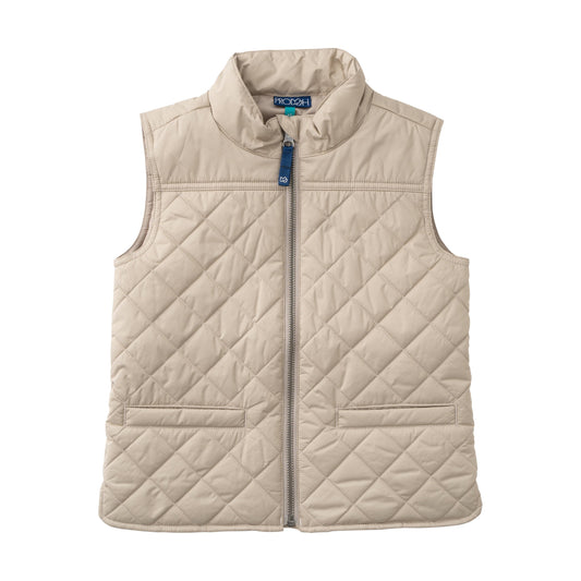 KIDS PRO QUILTED VEST - TRENCH COAT