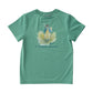 KIDS PRO PERFORMANCE SS FISHING SHIRT - GREEN SPRUCE