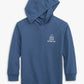 KID'S SURFING SJ HOODIE TEE - AGED DENIM