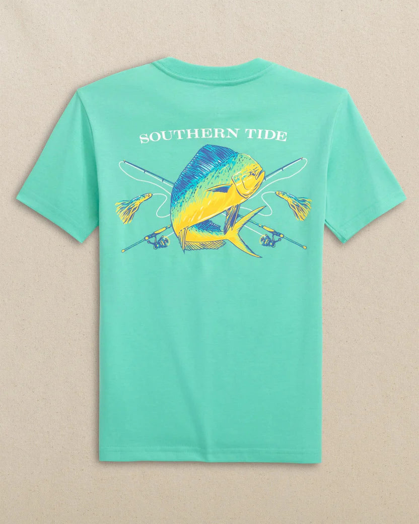 BOYS MAHI DEEP SEA FISHING SS T-SHIRT - FLORIDA KEYS
