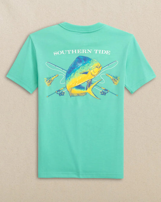 BOYS MAHI DEEP SEA FISHING SS T-SHIRT - FLORIDA KEYS