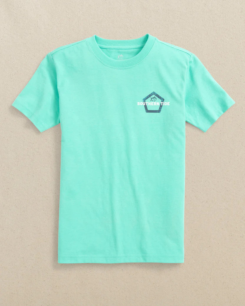 YOUTH RIDE THE TIDE SHORT SLEEVE T-SHIRT - MINT