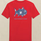 KIDS SKIPJACK FILL FIREWORK SS T-SHIRT - CHANNEL MARKER RED