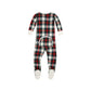KNOX'S NIGHT NIGHT FOOTIE - AIKEN PLACE PLAID/PALMETTO PEARL