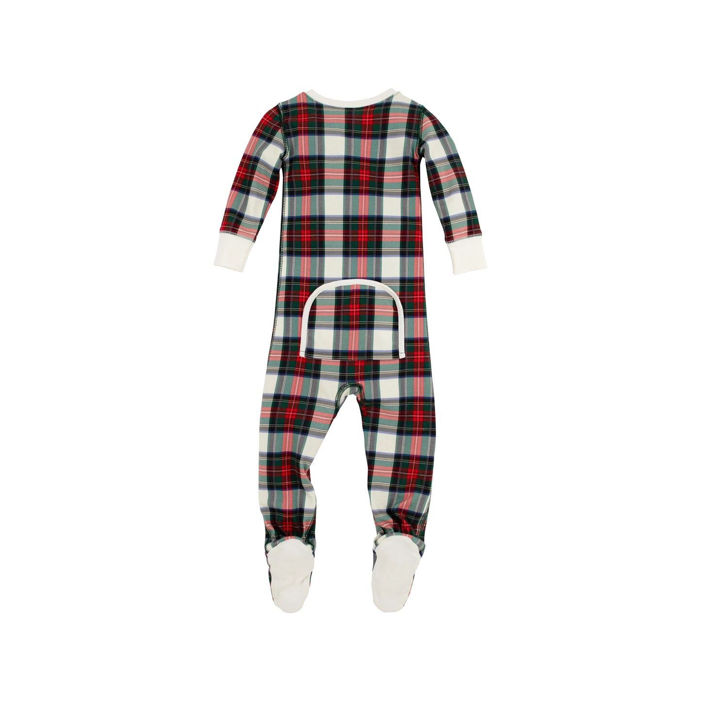 KNOX'S NIGHT NIGHT FOOTIE - AIKEN PLACE PLAID/PALMETTO PEARL