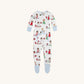 KNOX'S NIGHT NIGHT FOOTED - HOLIDAY PATIENCE AND PRAYERSBUCKHEAD BLUE