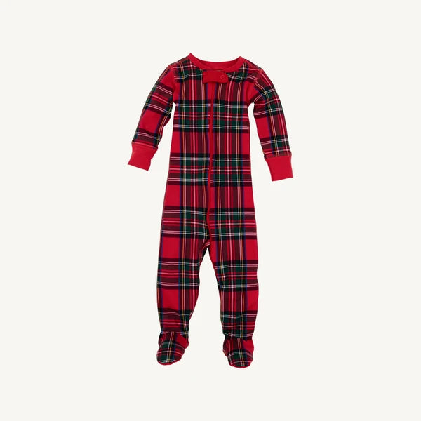 KNOX'S NIGHT NIGHT - SOCIETY PREP/PLAID/RICHMOND RED