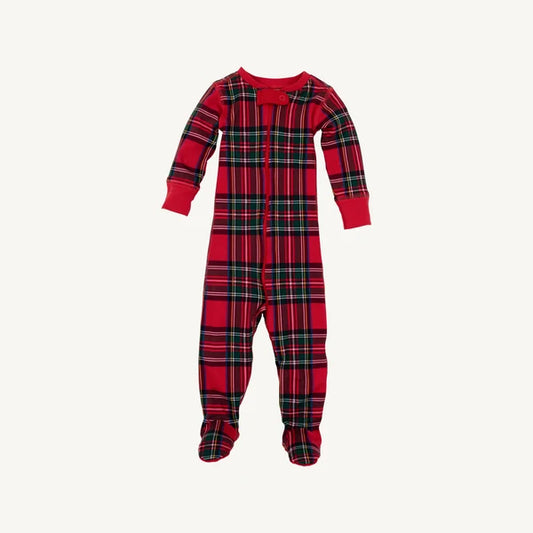 KNOX'S NIGHT NIGHT - SOCIETY PREP/PLAID/RICHMOND RED