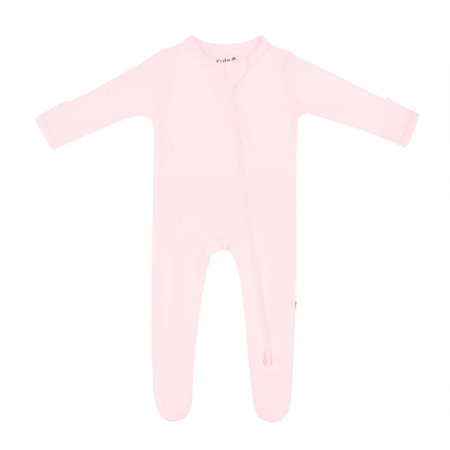 ZIPPERED FOOTIE - SAKURA
