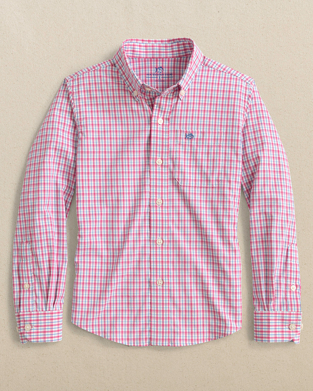 YOUTH BROAD CREEK SPORTSHIRT - VERY BERRY