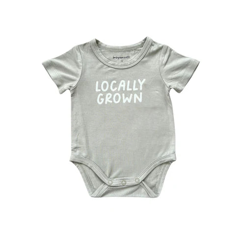 SHORT SLEEVE ONESIE - LOCALLY GROWN