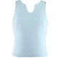 GIRLS EMILY SCALLOP TOP - BLUE
