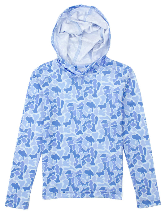 BOYS RAVINE HOODIE RIVER CAMO