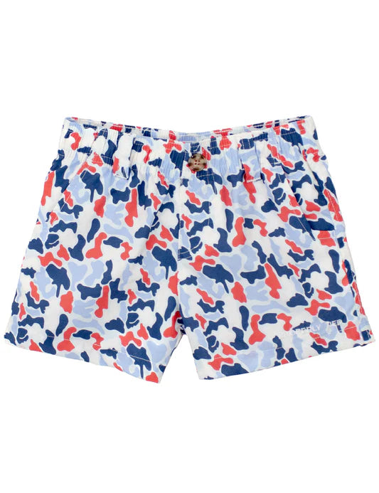BOYS MALLARD SHORT AMERICANA CAMO