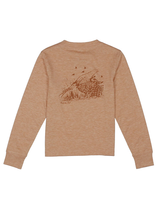 BOYS PORTLAND LS TEE - PHEASANT EMBER