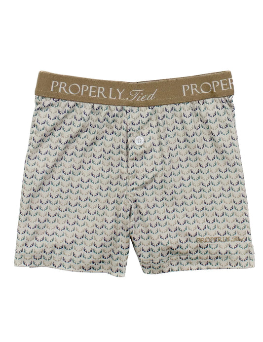 BOYS INLET BOXER - ANTLERS