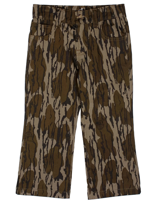 BOYS HARVEST WORK PANT - MOSSY OAK BOTTOM LAND