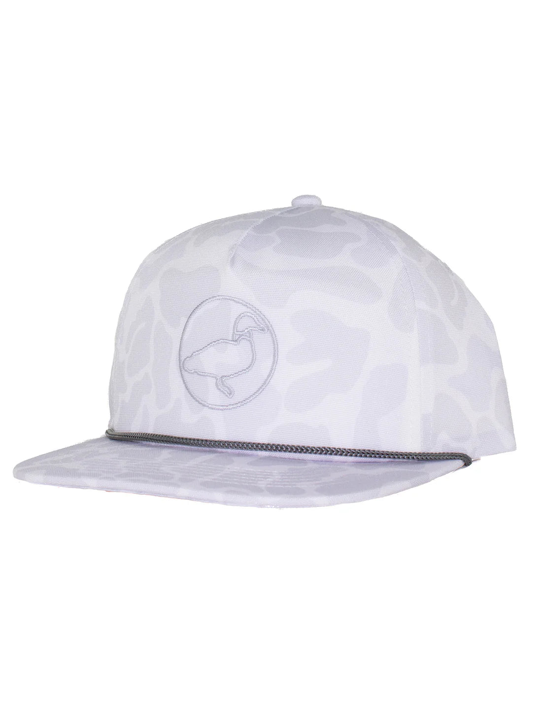 BOYS SPIRTSMAN ROPE HAT - POLAR CAMO