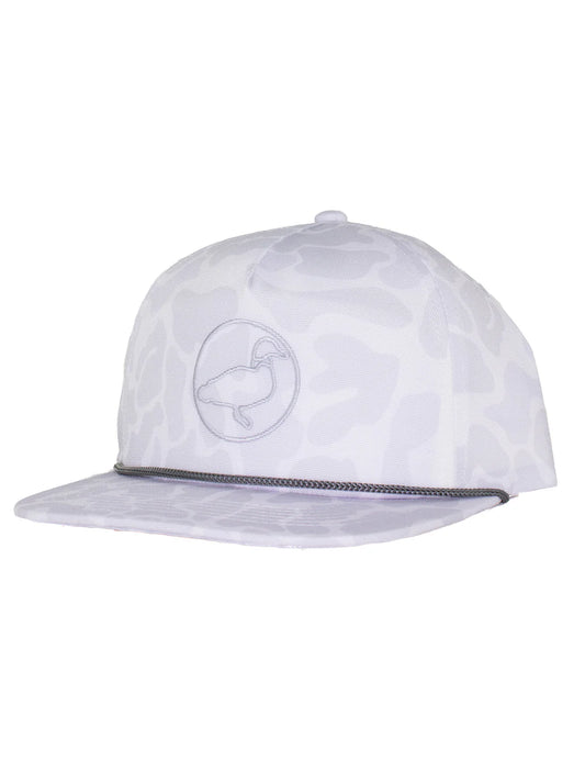 BOYS SPIRTSMAN ROPE HAT - POLAR CAMO