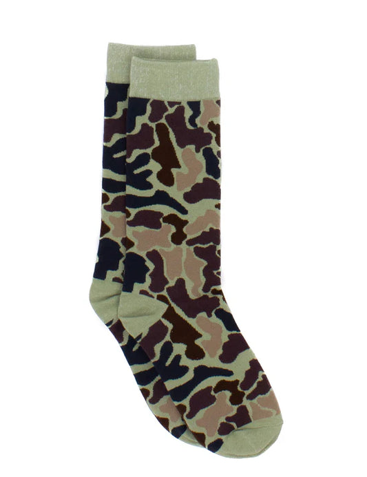 LUCKY DUCK SOCKS - VINTAGE CAMO