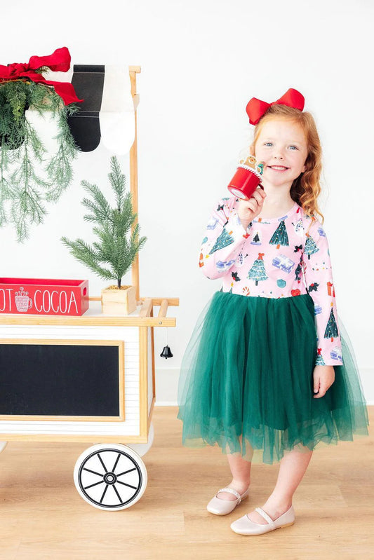 UNDER THE TREE L/S TUTU DRESS