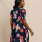 MINA GARDEN SPLENDOR TIERED DRESS - BLUE
