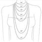 PAPERCLIP CHAIN NECKLACE - SILVER
