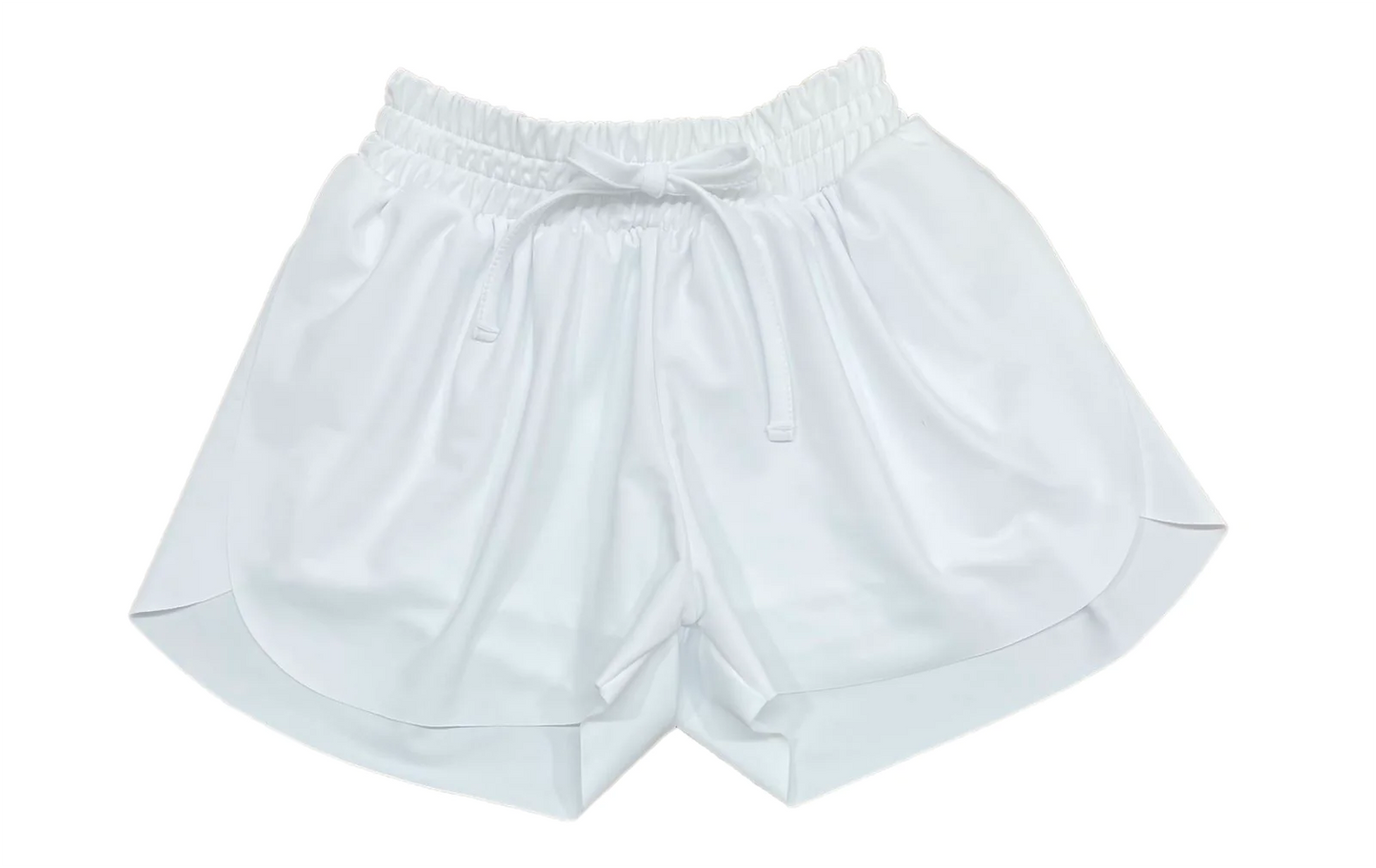 WHITE BUTTERFLY SHORTS