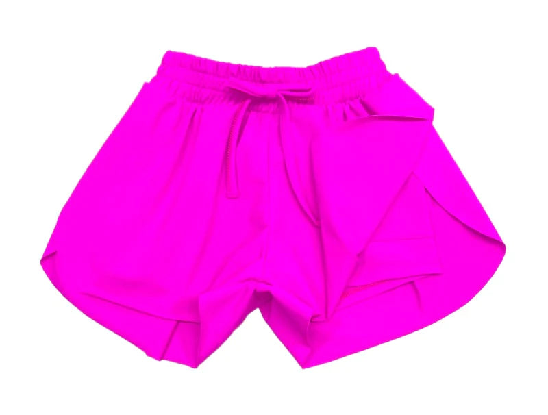 FUCHSIA BUTTERFLY SHORTS