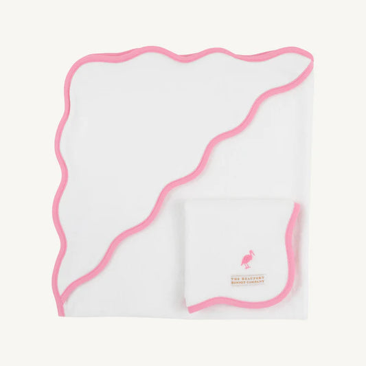 RUB A DUB GIFT SET - WORTH WHITE/HAMPTONS HOT PINK