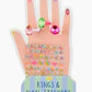 RING & NAIL STICKER SETS - ASSORTED