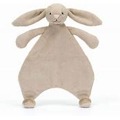 BASHFUL BEIGE BUNNY COMFORTER