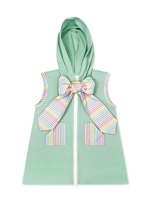 OH HEY VACAY - HAPPY MINT/PETUNIA PINSTRIPE