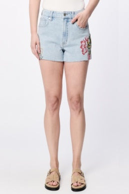 CARRIE SHORTS - EMBROIDERED