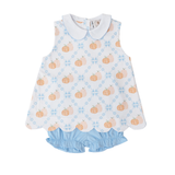 CHARLOTTE SCALLOPED SET - PUMPKIN ROW