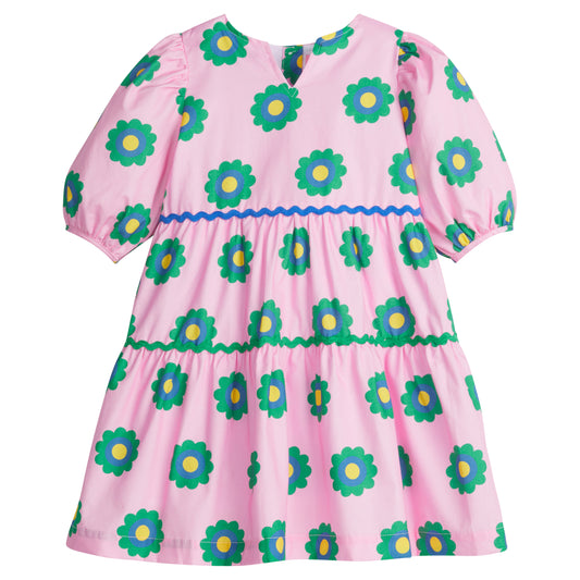 MADAKET DRESS - POPPY FLORAL PINK
