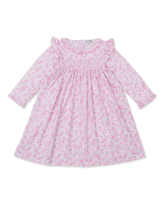 SMOCKED DRESS - PINK OLD ENGLISH ROSES