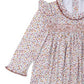 DRESS SET W/ SMOCKING - AUTUMN BLOSSOMS