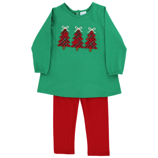 FESTIVE TREES - TUNIC PANT SET