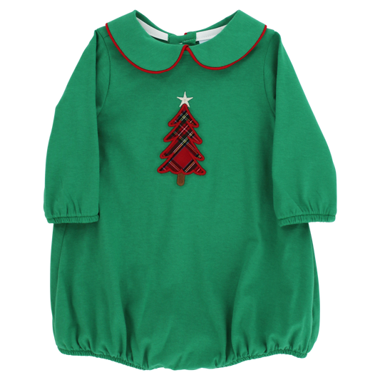 BOYS FESTIVE TREE - KNIT INFANT BUBBLE