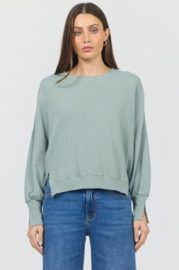 TRENTON TOP - ICEBERG GREEN