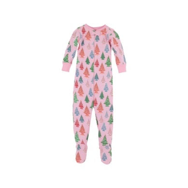 NOELLE'S NIGHT NIGHT FOOTED - NEED A LITTLE NOSTALGIA/PIER PARTY PINK
