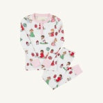 SARA JANES SWEET DREAMS SET - HOLIDAY PATIENCE AND PRAYERS/PALM BEACH PINK