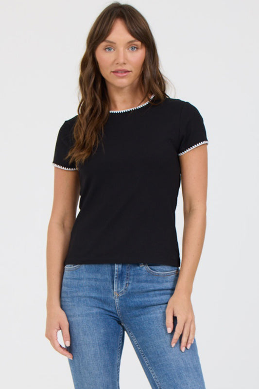 ZUMA TOP - BLACK
